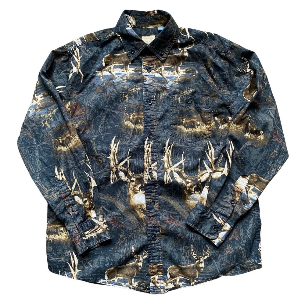 Legacy Falls Deer Button Down